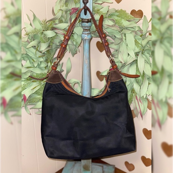Dooney & Bourke Erica Nylon Hobo Bag - Picture 4 of 13